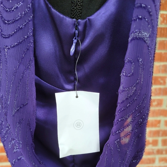 Laundry by Shelli Segal sparkly cocktail dress (NWT) - Picture 6 of 9